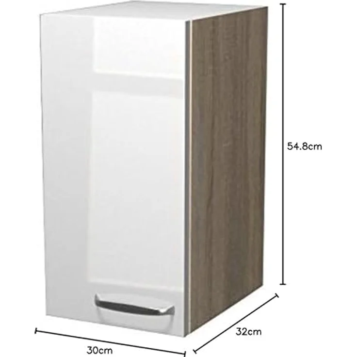 Flex-Well Hängeschrank Florenz (B x H x T) 30 x 54,8 x 32 cm – Bild 4