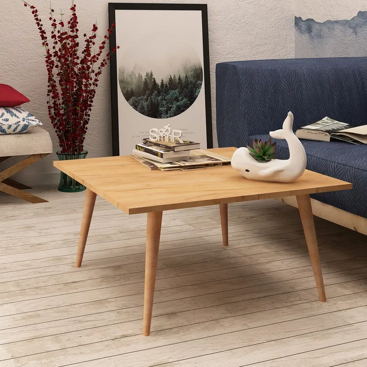 Skye Decor 'Leyman' Couchtisch, Eiche, 80 x 42 x 80 cm