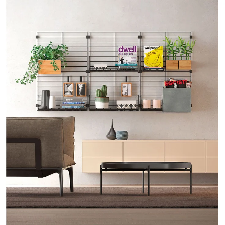 METALTEX 377021000 Mural Line Box 10 x 15 x 8 cm Bambus / Aufbewahrungssystem – Bild 6