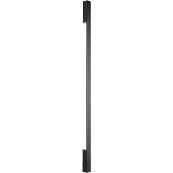 Arcchio LED Wandleuchte Ivano, moderne 2-flammige Wandlampe in Schwarz aus Aluminium für Schlafzimmer, Wohnzimmer und Flur – Bild 1