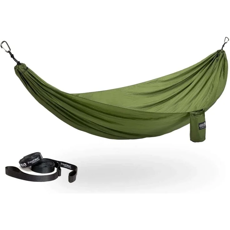 ENO TravelNest Hammock + Straps Combo Moss grün EN-TRN062 – Bild 1