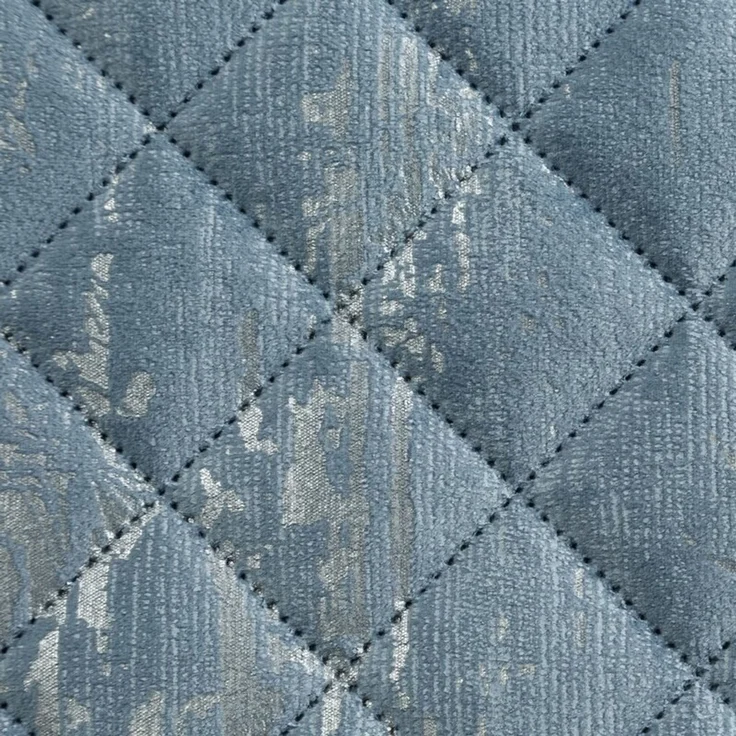Elegante Tagesdecke Decke BLINK 3 blau 220x240 cm silber – Bild 4