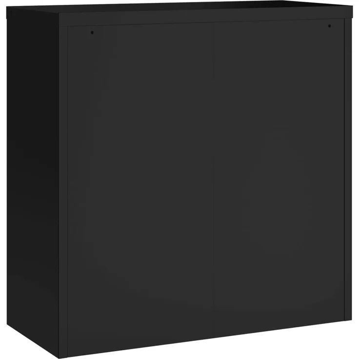vidaXL Aktenschrank Schwarz 90x40x90 cm Stahl 339730 – Bild 5