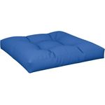 vidaXL Palettenkissen Königsblau 80x80x12 cm Stoff 360501