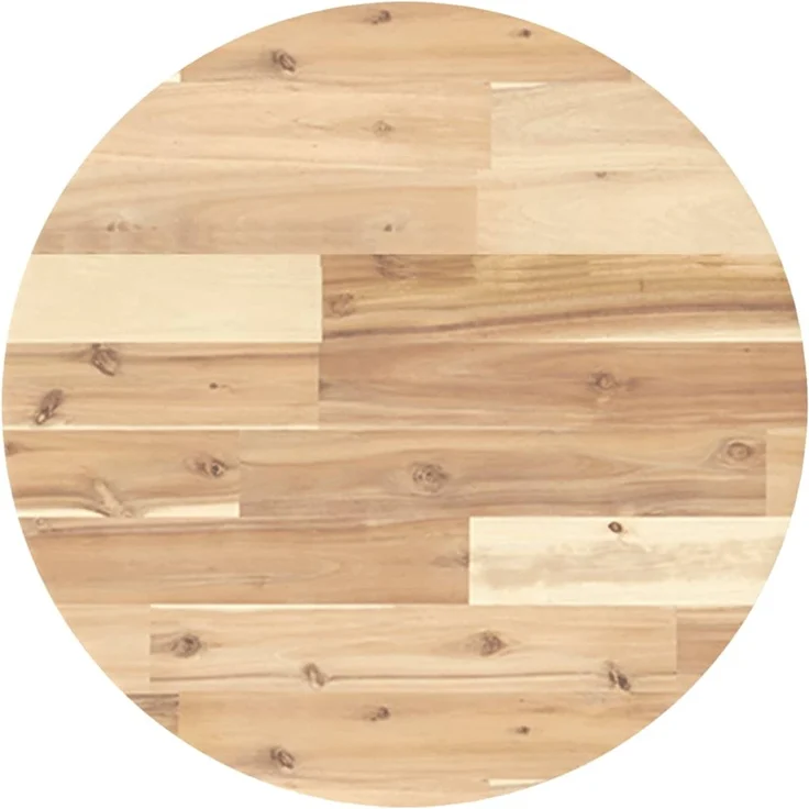 vidaXL Tischplatte Rund Ø50x4 cm Massivholz Akazie 4008689 – Bild 2
