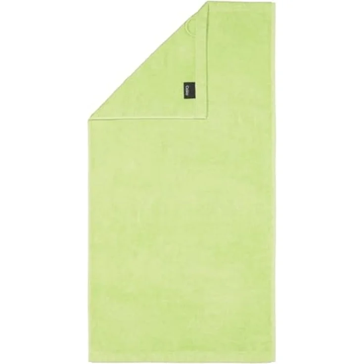 CAWÖ Duschtuch - Lifestyle, Walkfrottier, Baumwolle, einfarbig Pistazie 70x140cm – Bild 1