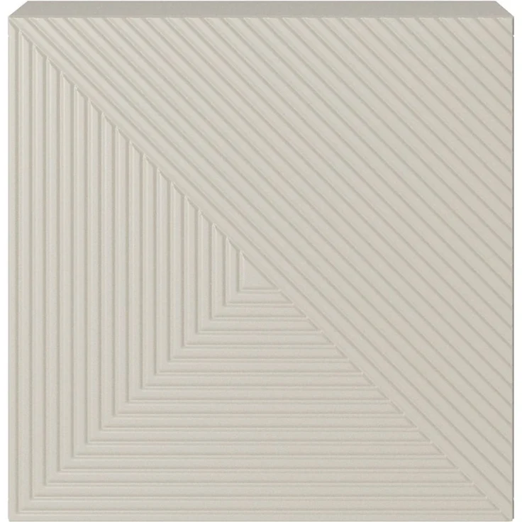 Lomadox Hängeschrank ADARE-141 40 cm breit, kaschmir mit gerillter Front, wandhängend – Bild 2