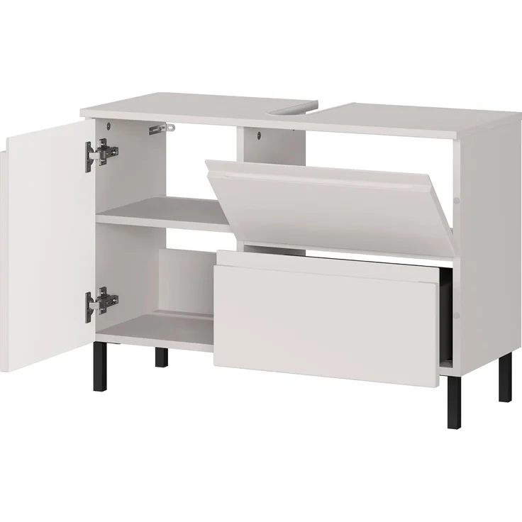 GERMANIA Waschbeckenunterschrank Scantic (1-St) mit Siphonausschnitt – Bild 5