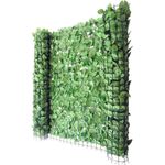 MCW Sichtschutzbefestigung Sichtschutz, witterungsbeständig, Innen- und Außenbereich, individuell zuschneidbar