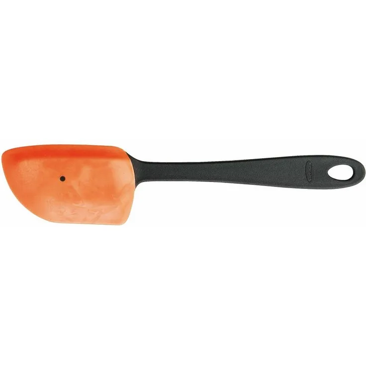 Fiskars Essential Teigschaber mit Silikon, Teig Schaber, Küchenschaber, Küchenhelfer, Kunststoff, 26 cm, 1023803