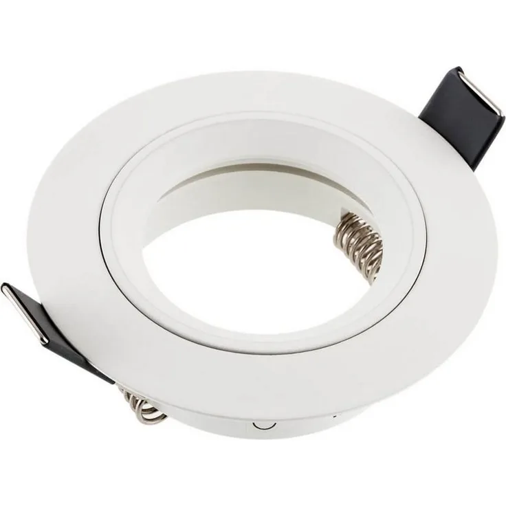 SEBSON LED Einbaustrahler Einbaustrahler inkl. GU10 Fassung, Lochdurchmesser 65mm, flach 24mm, 12er Set, inkl. GU10 Fassung (ohne Leuchtmittel), Aluminium Gehäuse