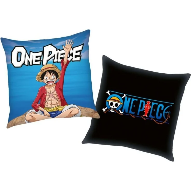 Herding Dekokissen Captain Luffy One Piece 40 x 40 cm Kinder Deko-Kissen – Bild 3