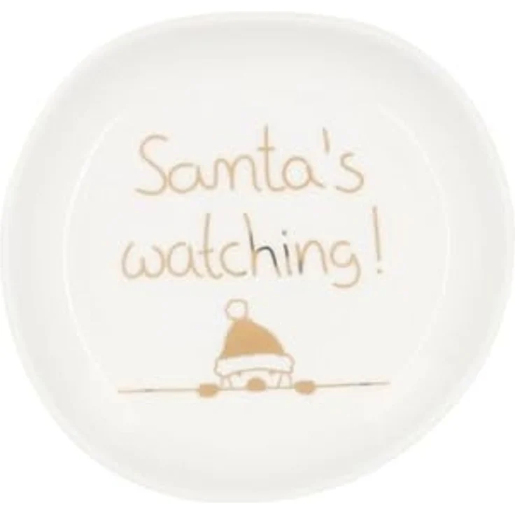Räder Weihnachtsschälchen Santas watching D. 10,5cm H. 2cm – Bild 1