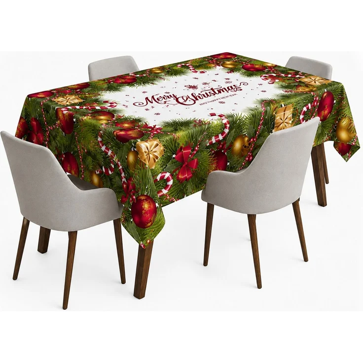 Hermia Concept 'Xmas 23 - Small' Tischdecke, Mehrfarbig, 100 x 160 cm – Bild 2