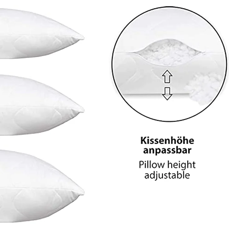 Siebenschläfer Mikrofaser Kopfkissen (80x80 einzeln) – Bild 3