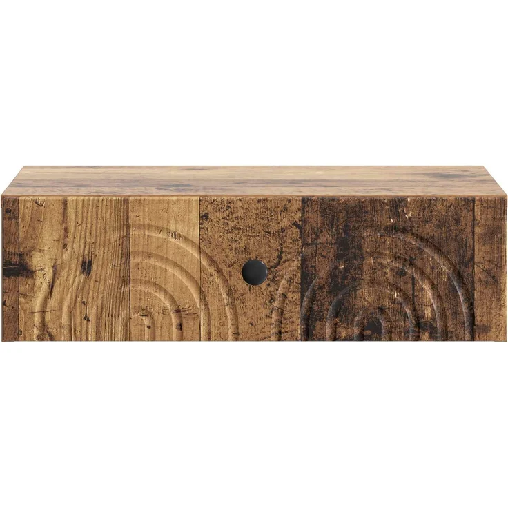 vidaXL Wandmontierter Beistelltisch Altholz 59 x 34,5 x 17 cm 898153 – Bild 5