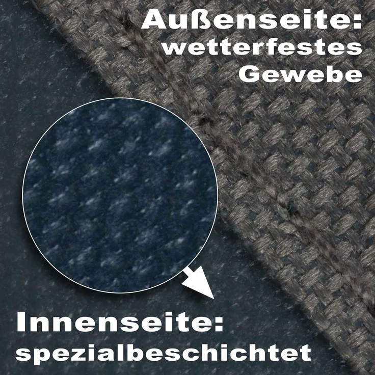 Gartenstuhl Auflagentasche Polster Aufbewahrung Schutzhülle Sitzauflagen – Bild 2