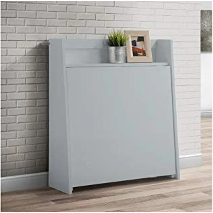 Das kompakte Julian Bowen Helsinki Esszimmer-Set in hellgrau ist die platzsparende moderne Esslösung – Bild 3