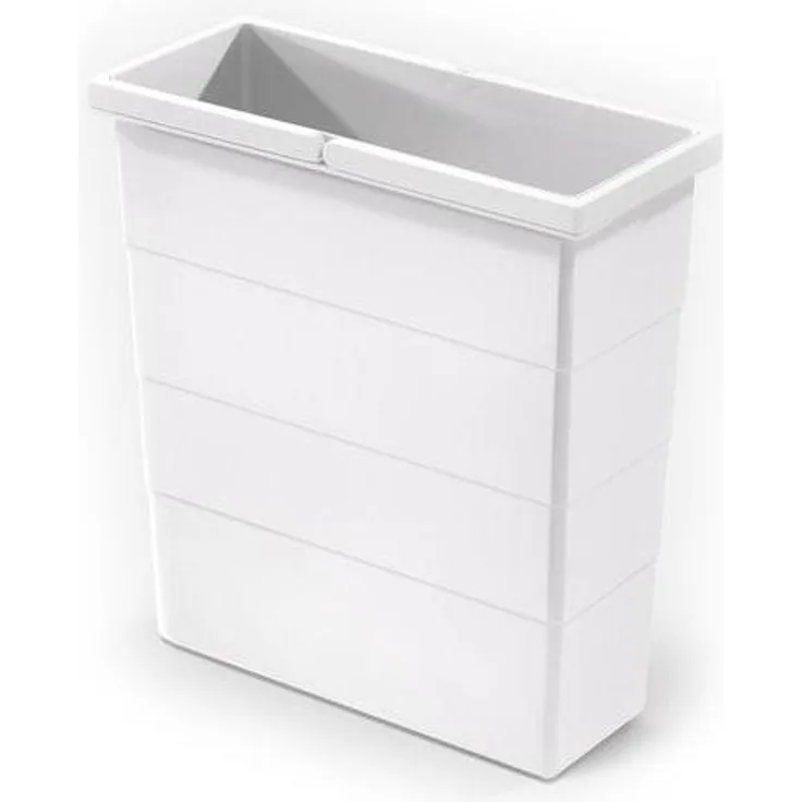 Hailo 1126899 Inneneimer 12 Liter signalweiß für Laundry Carrier (3270601) - TIDY Wäschebehälterauszug (8035212) - Ersatz - Eimer