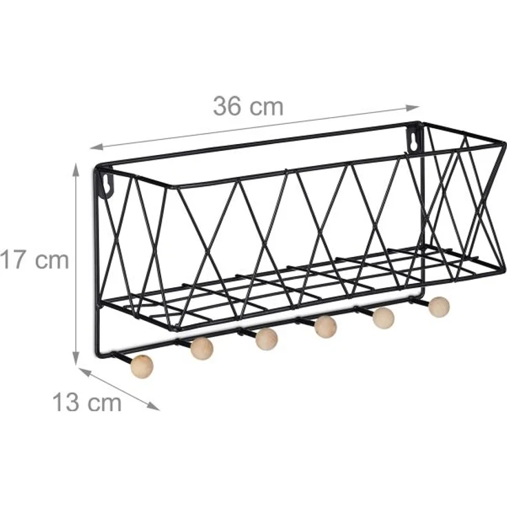 Wandregal mit Hakenleiste 10034369_46 – Bild 4