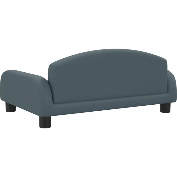 vidaXL Kindersofa, Couch für Kinder, Stoff, Dunkelgrau, 70 x 45 x 30 cm – Bild 4