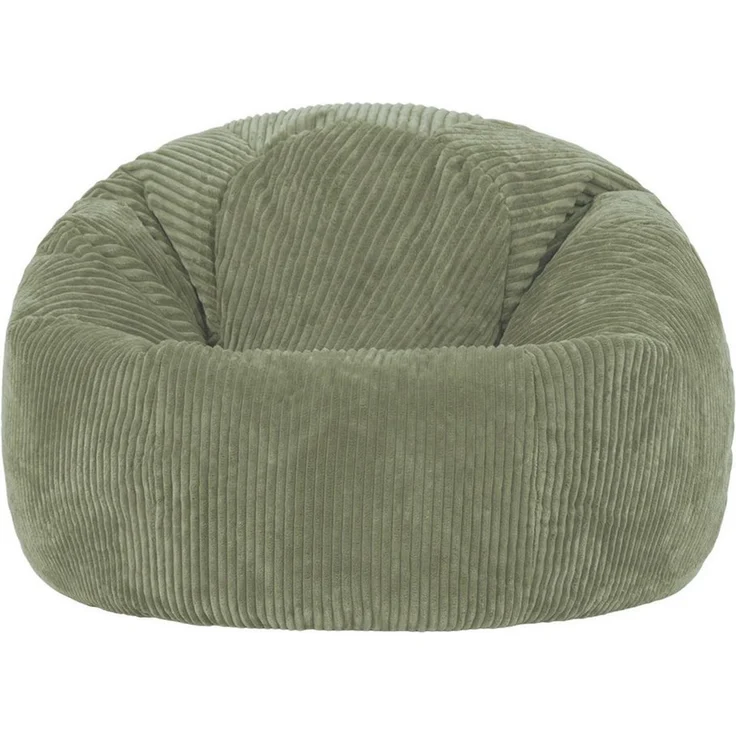 Icon Kingston Sitzsack Cord, Salbeigrün, 2er Pack, Sitzsack Erwachsene mit Füllung, Bean Bag, Cord Sessel, Lounge Sessel, Lounge Stuhl, Schlafzimmer, Wohnzimmer, Wohnzimmer Möbel – Bild 4