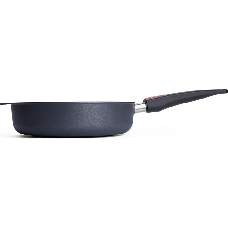 Woll Diamond Lite Hochrandpfanne - Induktiv -, Ø 26 cm, 7 cm hoch, mit abnehmbarem Stiel - Geeignet für alle Herdarten, Aluguss, backofenfest, anthrazit – Bild 2