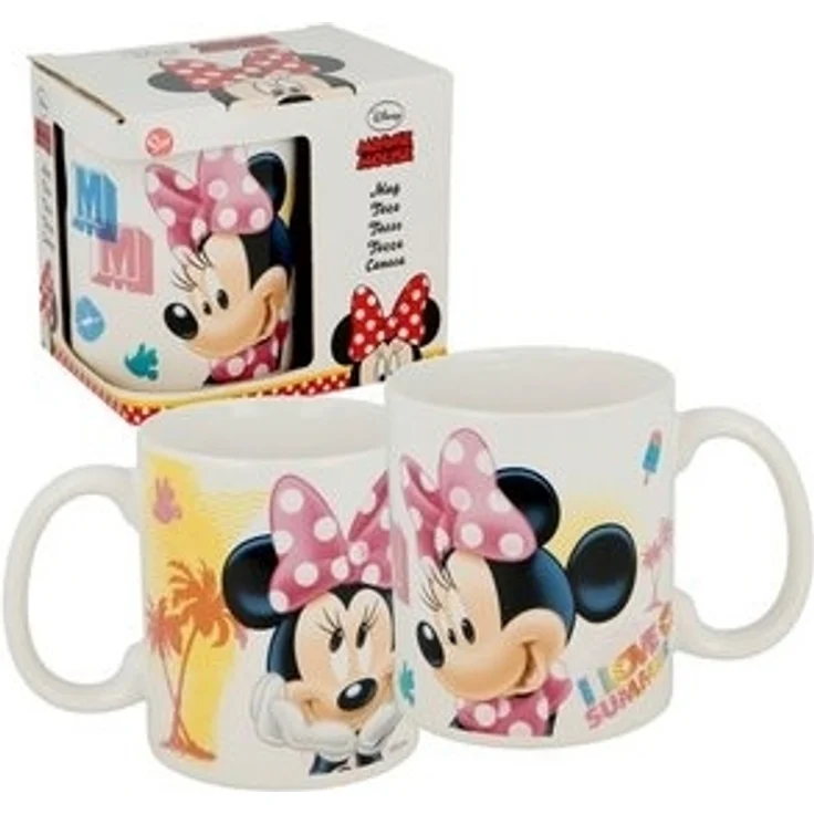 Disney Minnie Mouse Kindertasse ca. Ø 9 x 10 cm und 325 ml in Geschenkbox – Bild 5
