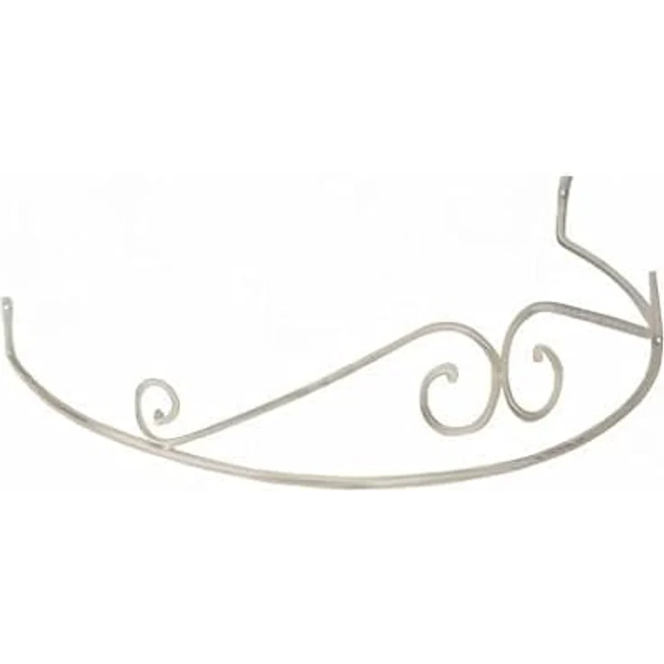 DécoProfi Betthimmel Rundbogen für Himmelbett, Baldachin (Set, 3-tlg, inklusive 2 Raffringen), optimal für Vorhänge mit Bindebändchen – Bild 8