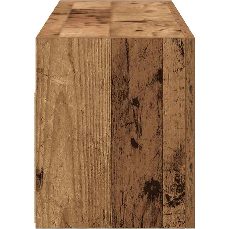 vidaXL Bad-Wandschrank Altholz-Optik 80x25x30 cm Holzwerkstoff 860083 – Bild 6