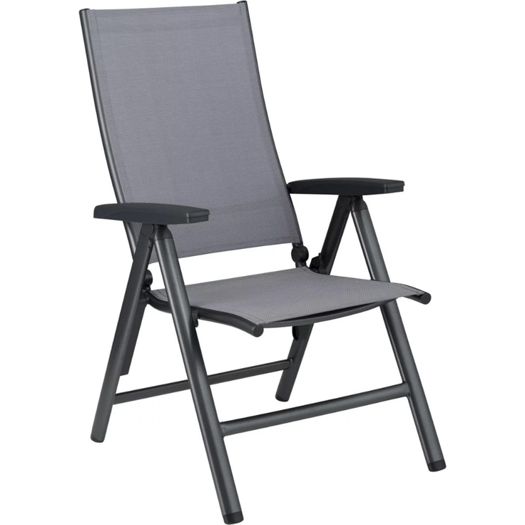 Kettler Cirrus Klappsessel - anthrazit / anthrazit-grau