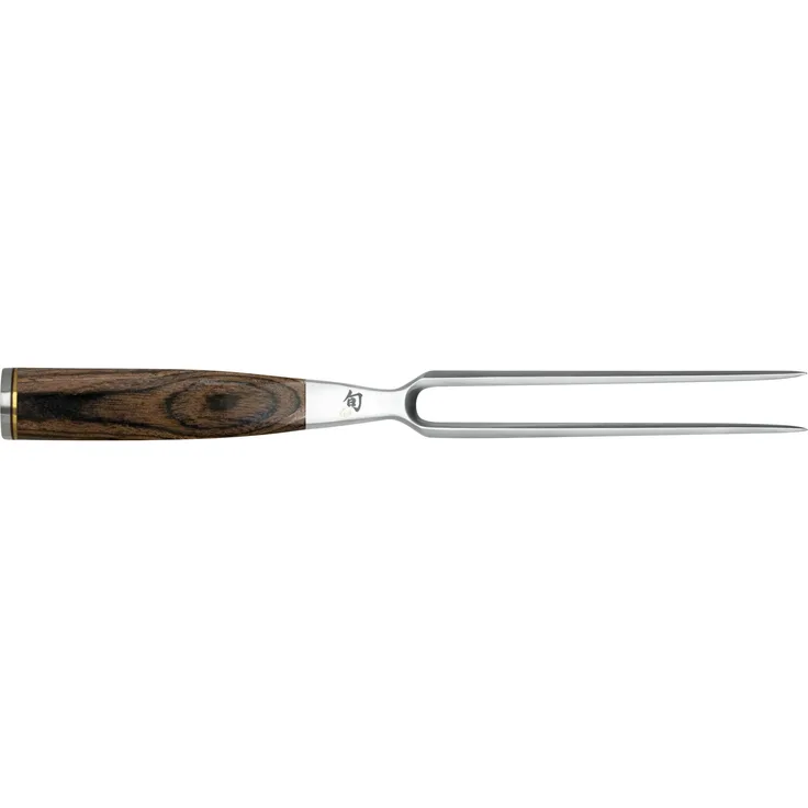 'KAI Shun Premier' Tim Mälzer Fleischgabel, Stahl Silber, 16,5 cm