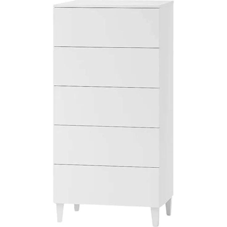 Calicosy Kommode 5 Schubladen Loft - L61 cm - Weiß – Bild 4