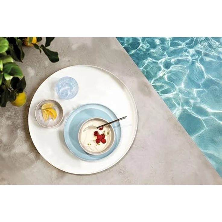 like. by Villeroy & Boch Perlemor Aqua Frühstücksteller / Kuchenteller – Bild 5