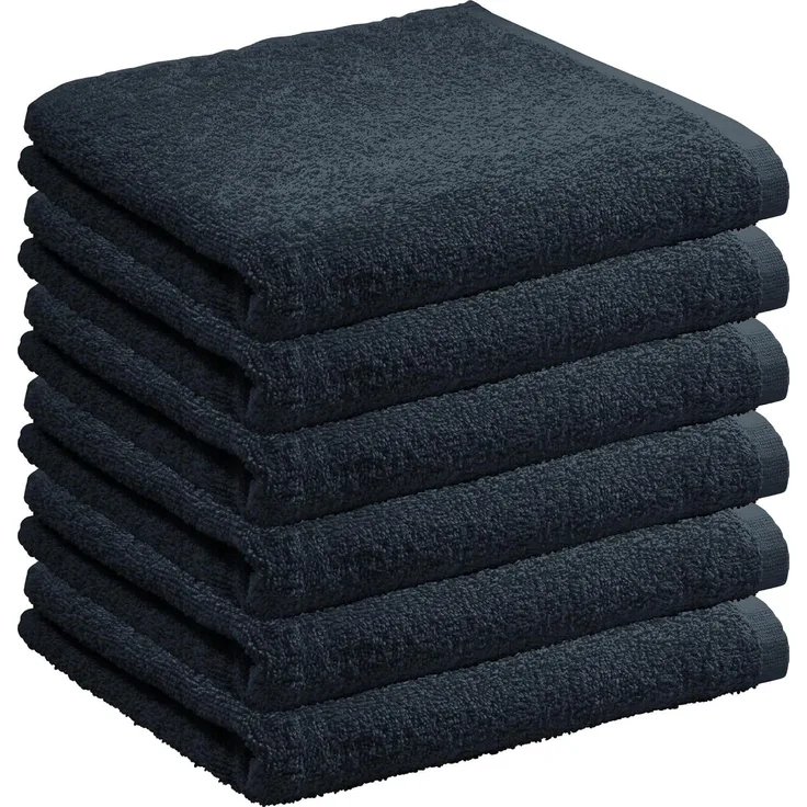 REDBEST Handtuch Handtuch "Oceanside" 6er-Pack, Frottier, Walk-Frottier Uni