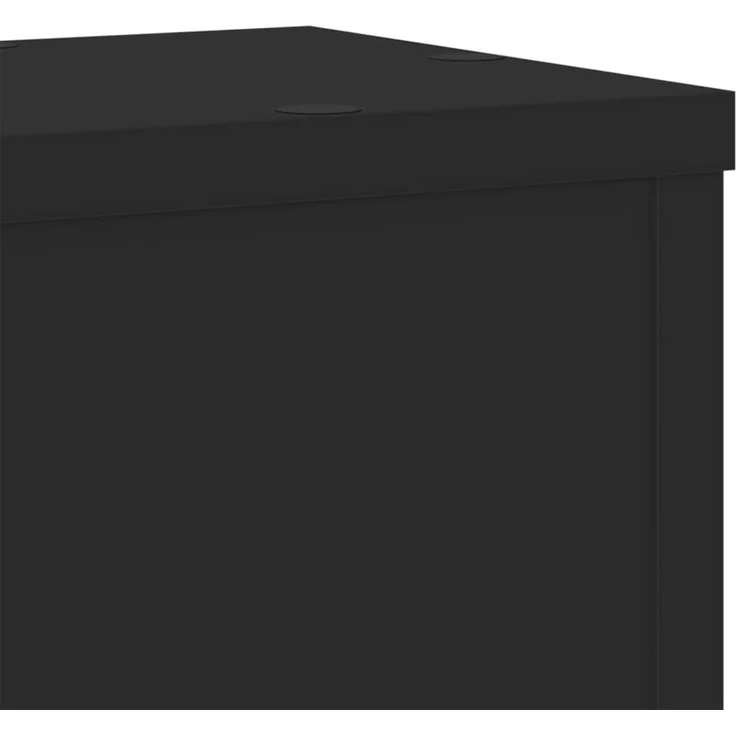 vidaXL Pflanzenständer 2 Stk. Schwarz 17x17x60 cm Holzwerkstoff 852934 – Bild 7