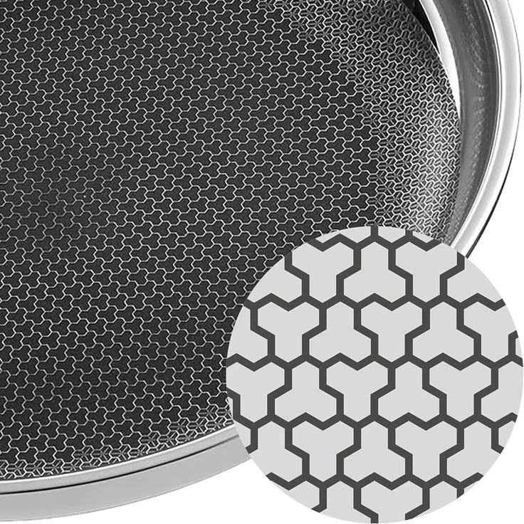 WMF Profi Resist Bratpfanne Induktion 28 cm, Mehrschichtmaterial beschichtet, Wabenstruktur, Edelstahlgriff, backofenfest – Bild 8