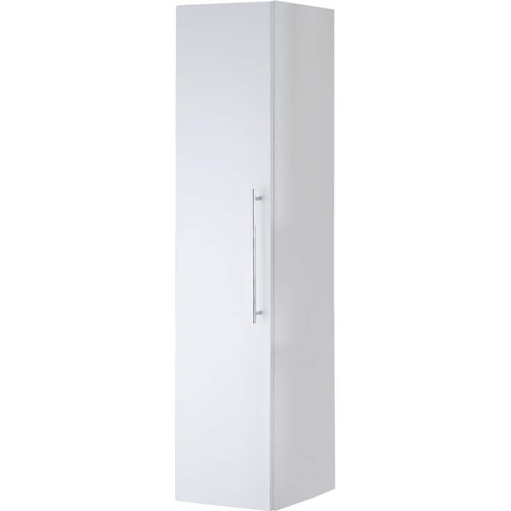 Sanotechnik Hochschrank 'FIORA WEIß', Spanplatte weiß, 150x35x35 cm