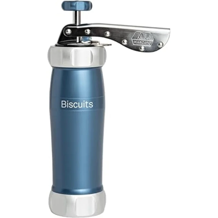 Marcato Biscuits Powder Plätzchenpresse blau – Bild 1