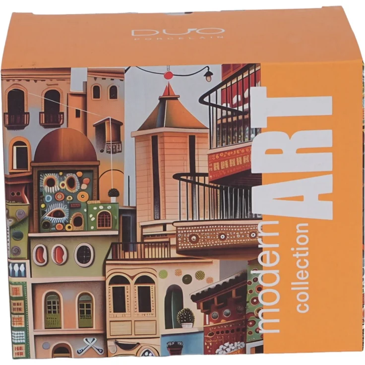 DUO Becher 450 ml MODERN SWEET CITY New Bone China Porzellan – Bild 3
