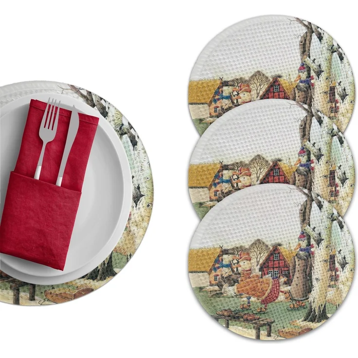 Hermia Concept '2863Supla' Tischset, Mehrfarbig, Ø 37 cm – Bild 1