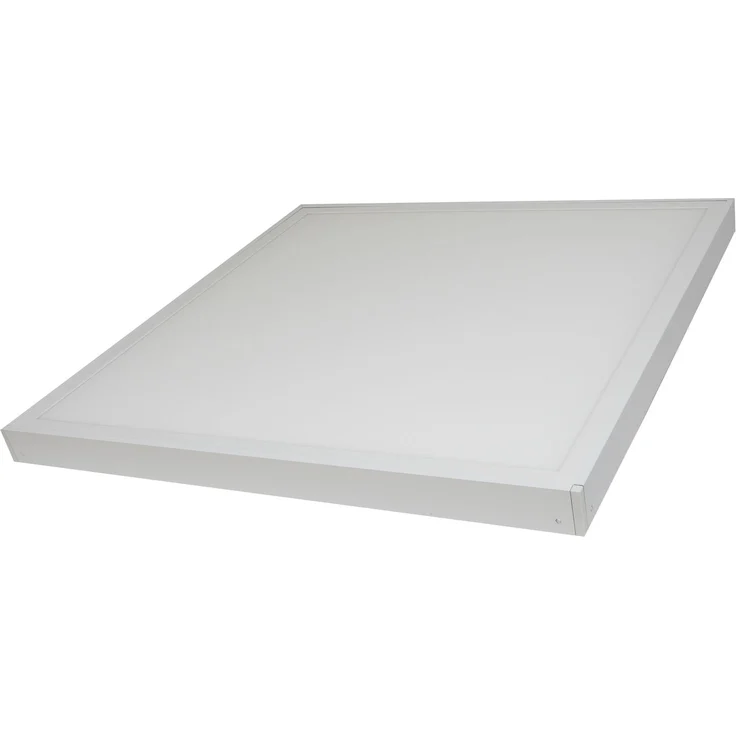 LED Panel Rahmen 62x62cm Aufputz Rahmen Deckenmontage Einbaurahmen Befestigung Aluminium Weiss – Bild 3