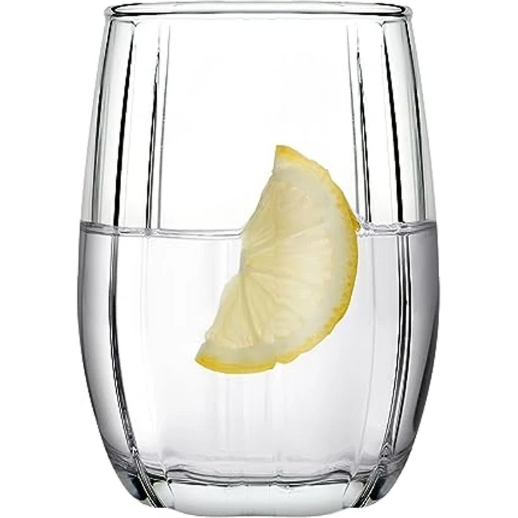Pasabahce LINKA 420302 6er Set Wassergläser Kurz Fackelglas Wasserglas 240 ml – Bild 2