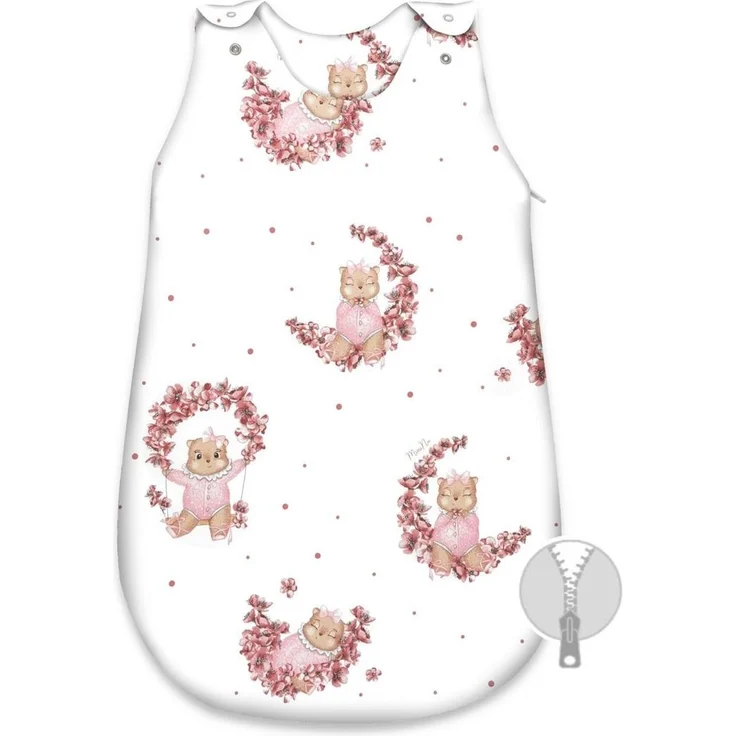 Babyschlafsack aus Baumwolle BETTY – Rosa – Bild 3