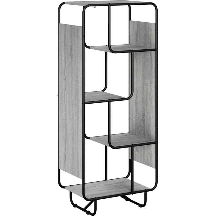 vidaXL Highboard Sonoma-Grau 60 x 37,5 x 144 cm Holzwerkstoff 8007927 – Bild 2