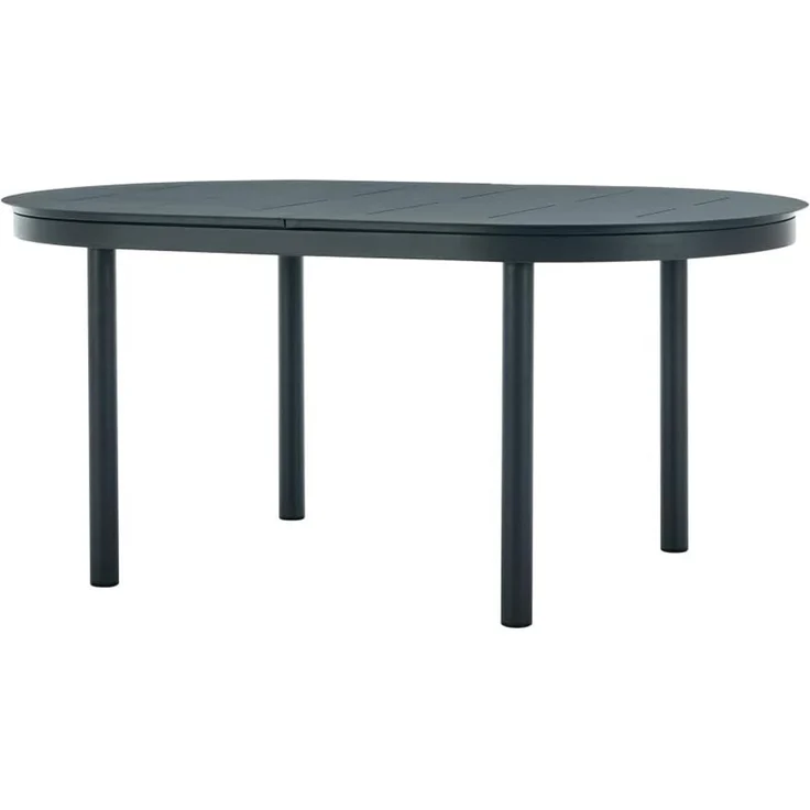 Vente-unique - LOTTYS Gartenessgruppe Metall Grau - B 56 cm99 cm x H 86 cm75 cm x L 56 cm220 cm170 cm – Bild 3