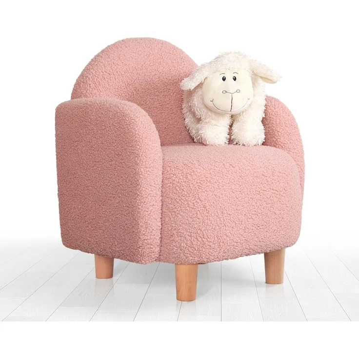 Hanah Home 'Moylo - Pink' Kinder-Ohrensessel, Rosa, 47 x 51 x 47 cm