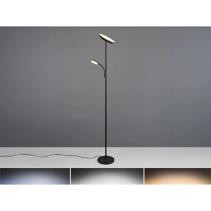 LED Stehleuchte mit Lesearm SPECTER