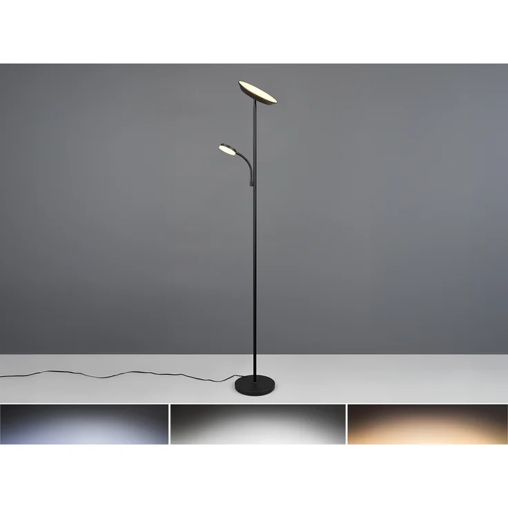 LED Stehleuchte mit Lesearm SPECTER – Bild 1