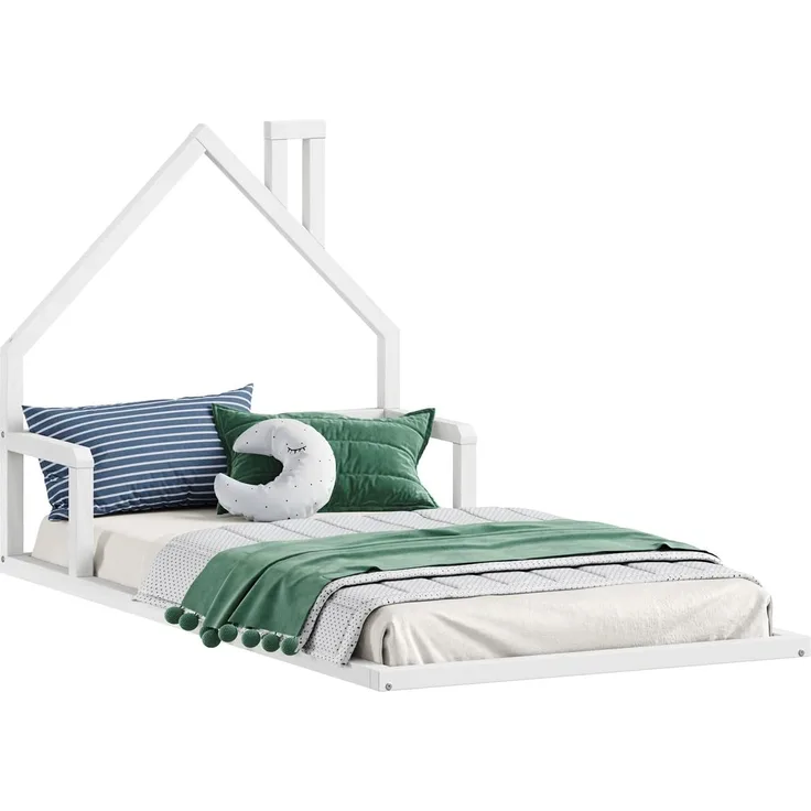 IDIMEX Kinderbett ELOA, Bodenbett Kinderbett 90x200 cm Montessori